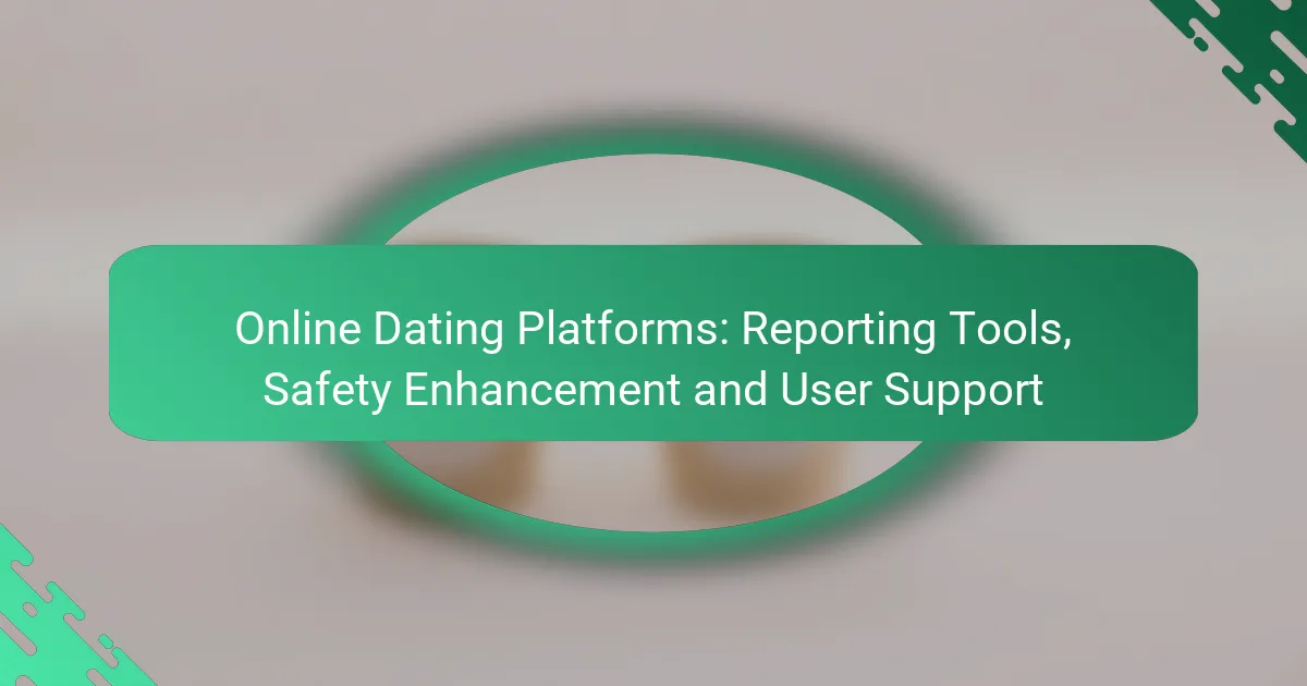 Online Dating Platforms: Reporting Tools, Safety Enhancement and User Support
