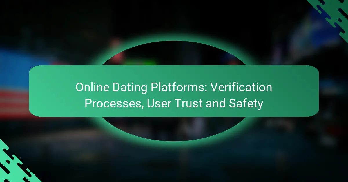 Online Dating Platforms: Verification Processes, User Trust and Safety